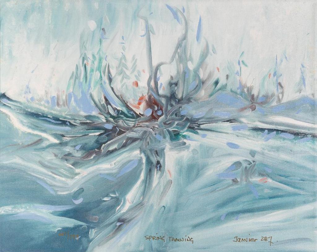 Alex Simeon Janvier (1935-2024) - Spring Thawing