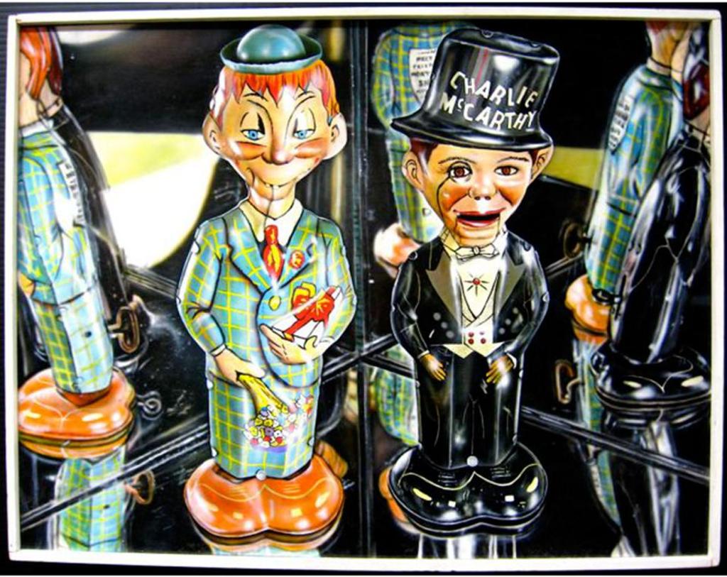 Cesar J. Santander (1947) - “Steppin Out” Or “Charley And Mortimer Leaving To Pick Up Their First Double Date”