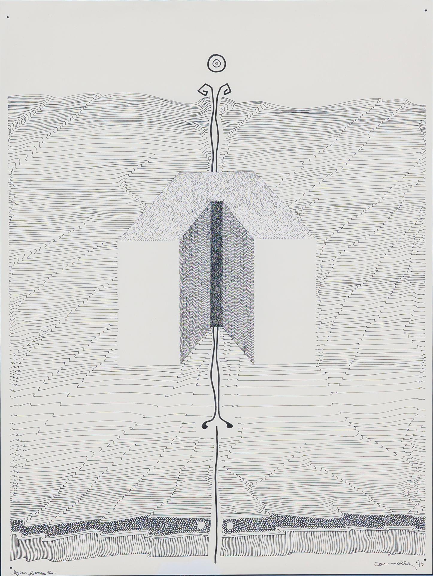 Reynold Connolly (1944) - Paysage, 1973