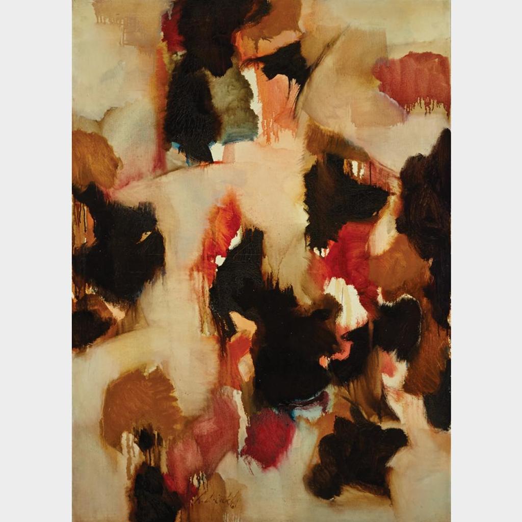 Robert Burns Hedrick (1930-2021) - Untitled Abstract, 1961