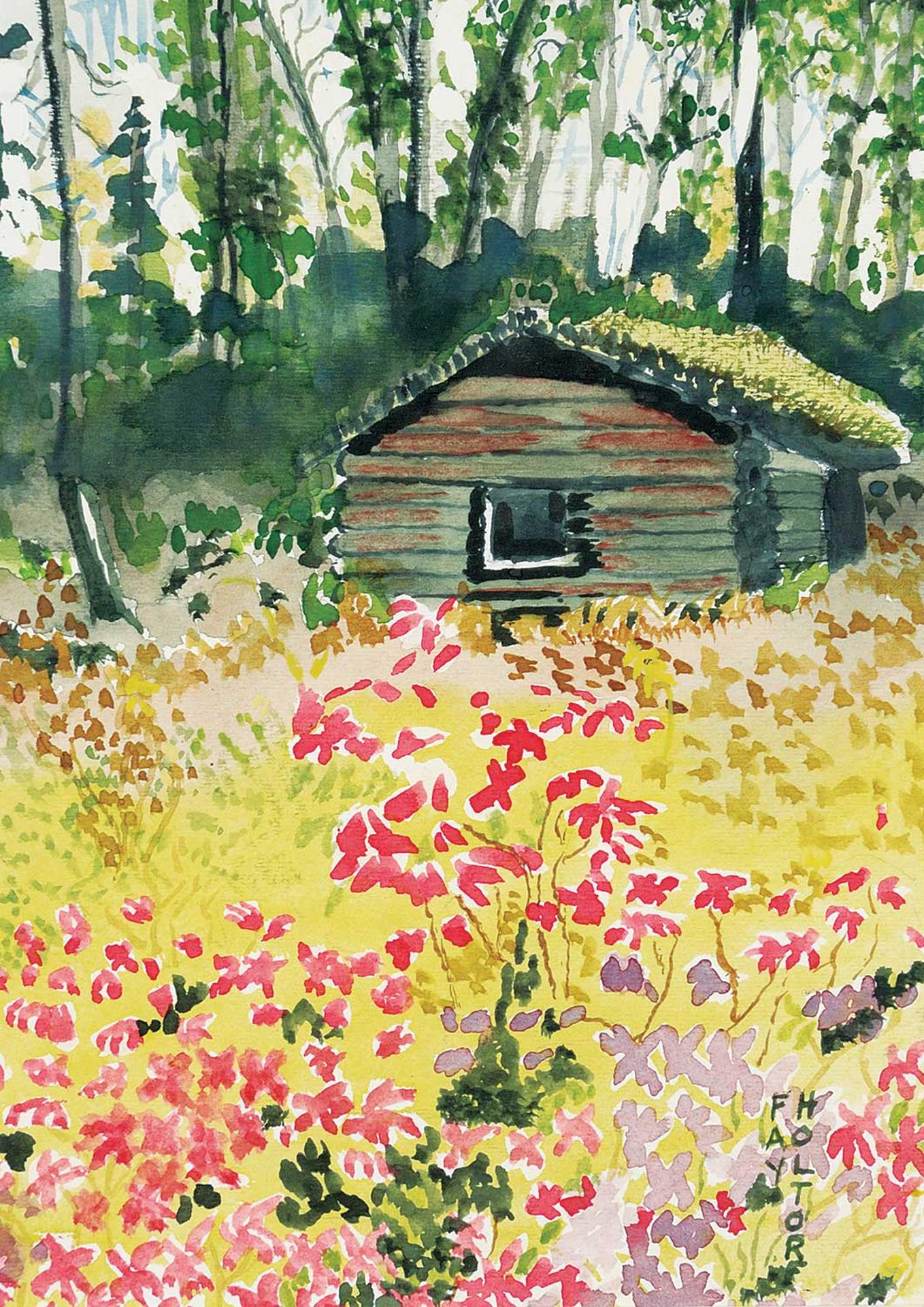Fay Holtorf - Old Log Cabin, Yukon