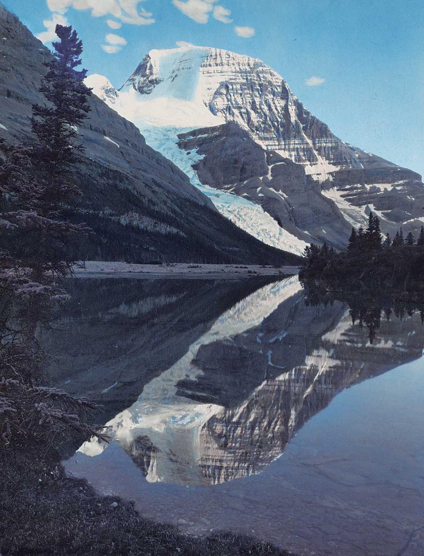Harry Rowed - Mt. Robson at Sunset