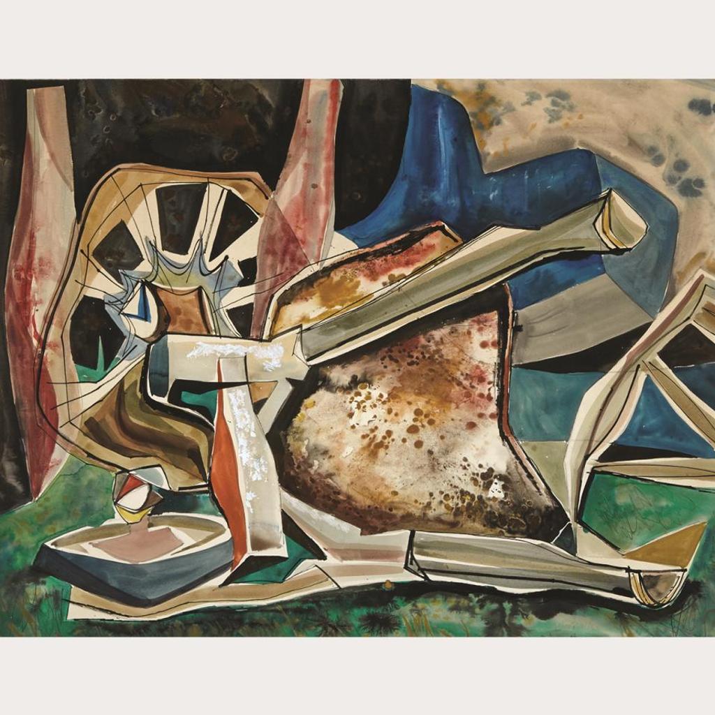 Thomas (Tom) Sherlock Hodgson (1924-2006) - Wheelbarrow