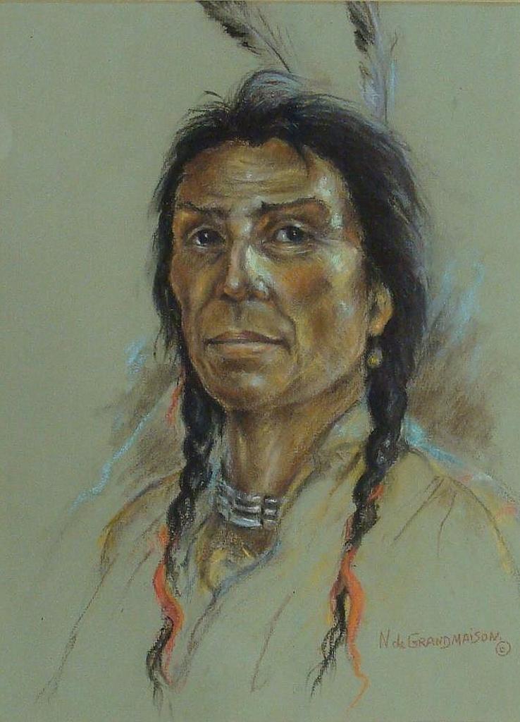 Nicholas (Nickola) de Grandmaison (1892-1978) - PEIGAN INDIAN