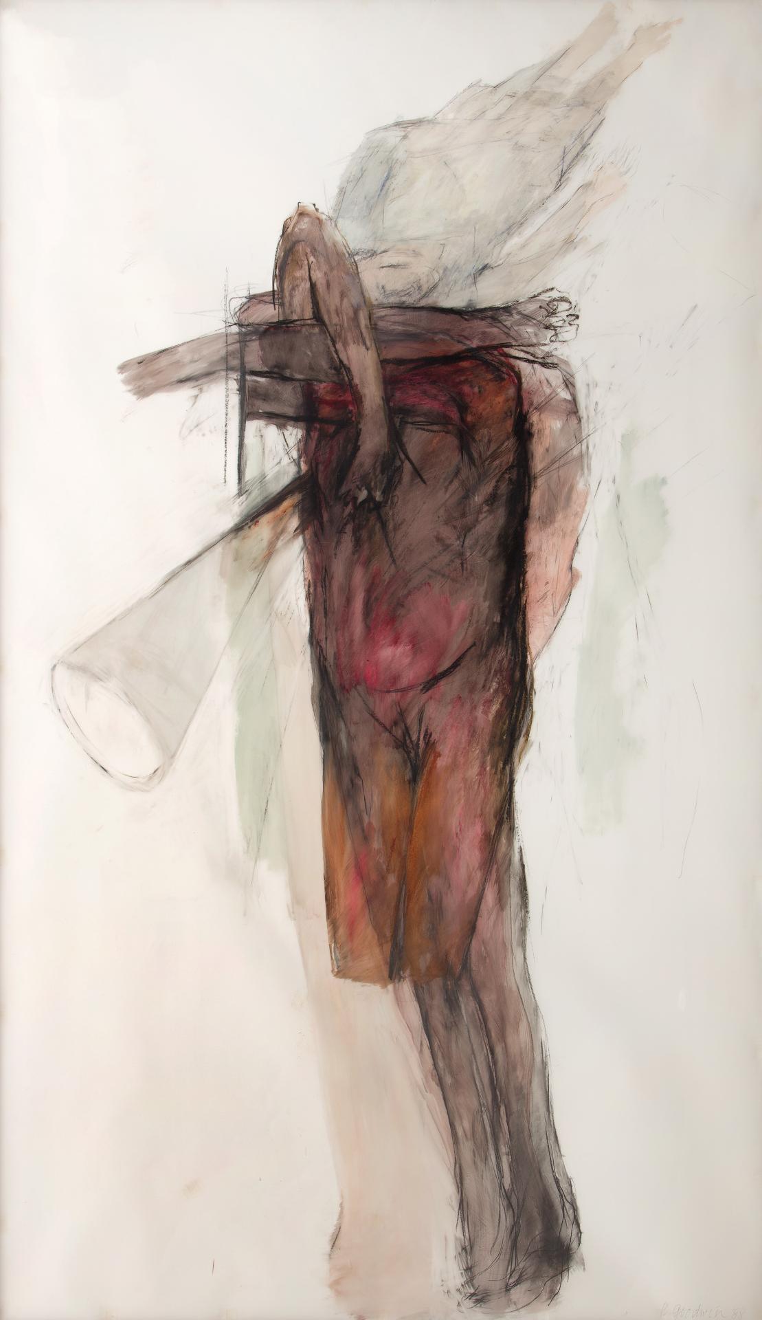 Betty Roodish Goodwin (1923-2008) - Figure with Megaphone, 1988
