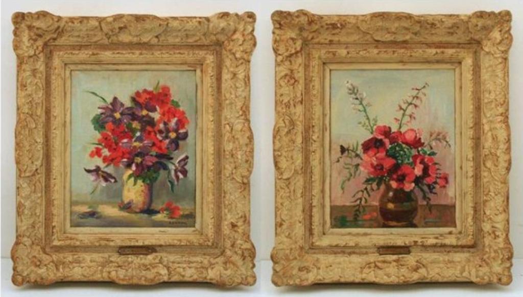 G. H. Williams - Pair of Still Lives