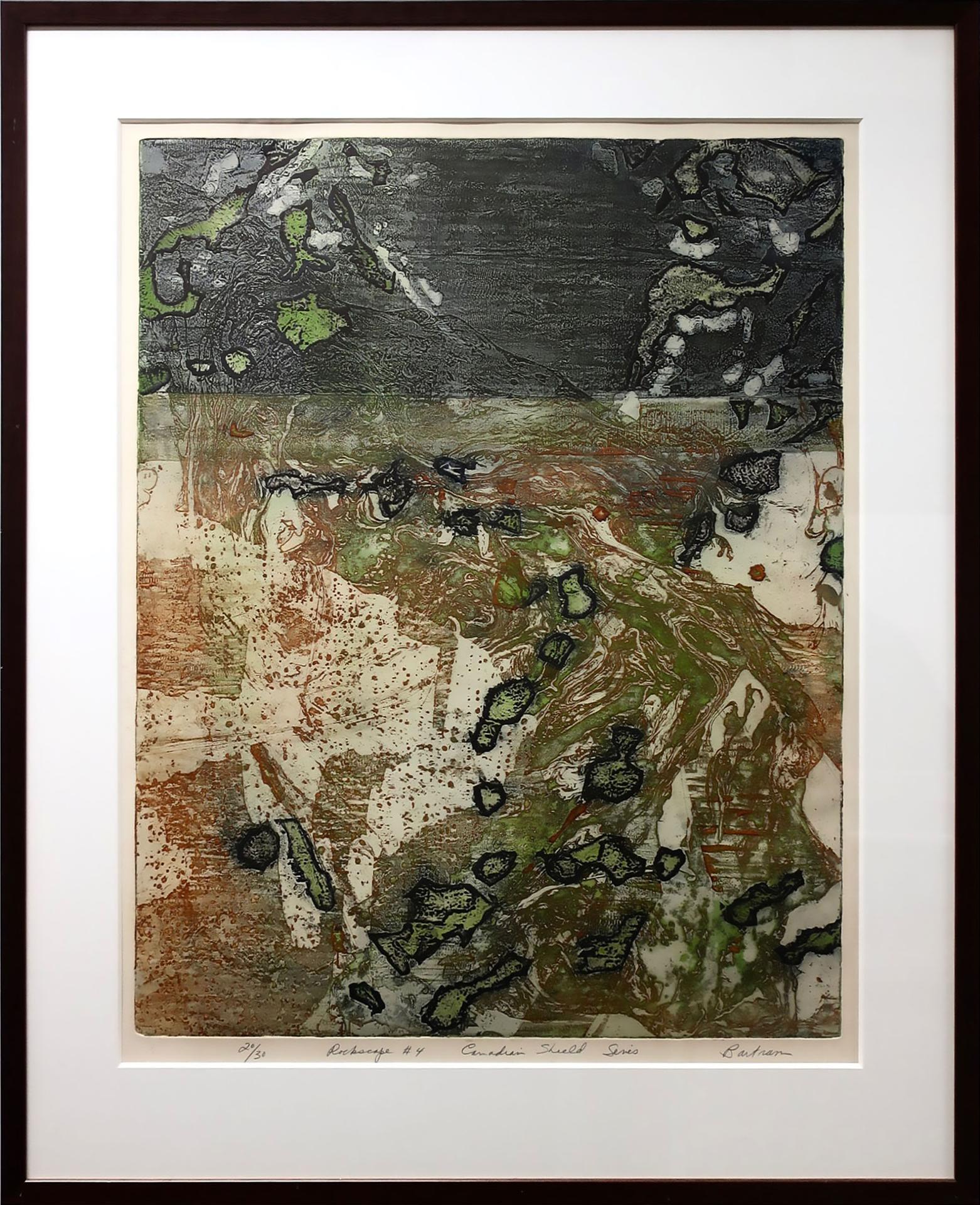Edward John (Ted) Bartram (1938-2019) - Rockscape #4 (Canadian Shield Series)