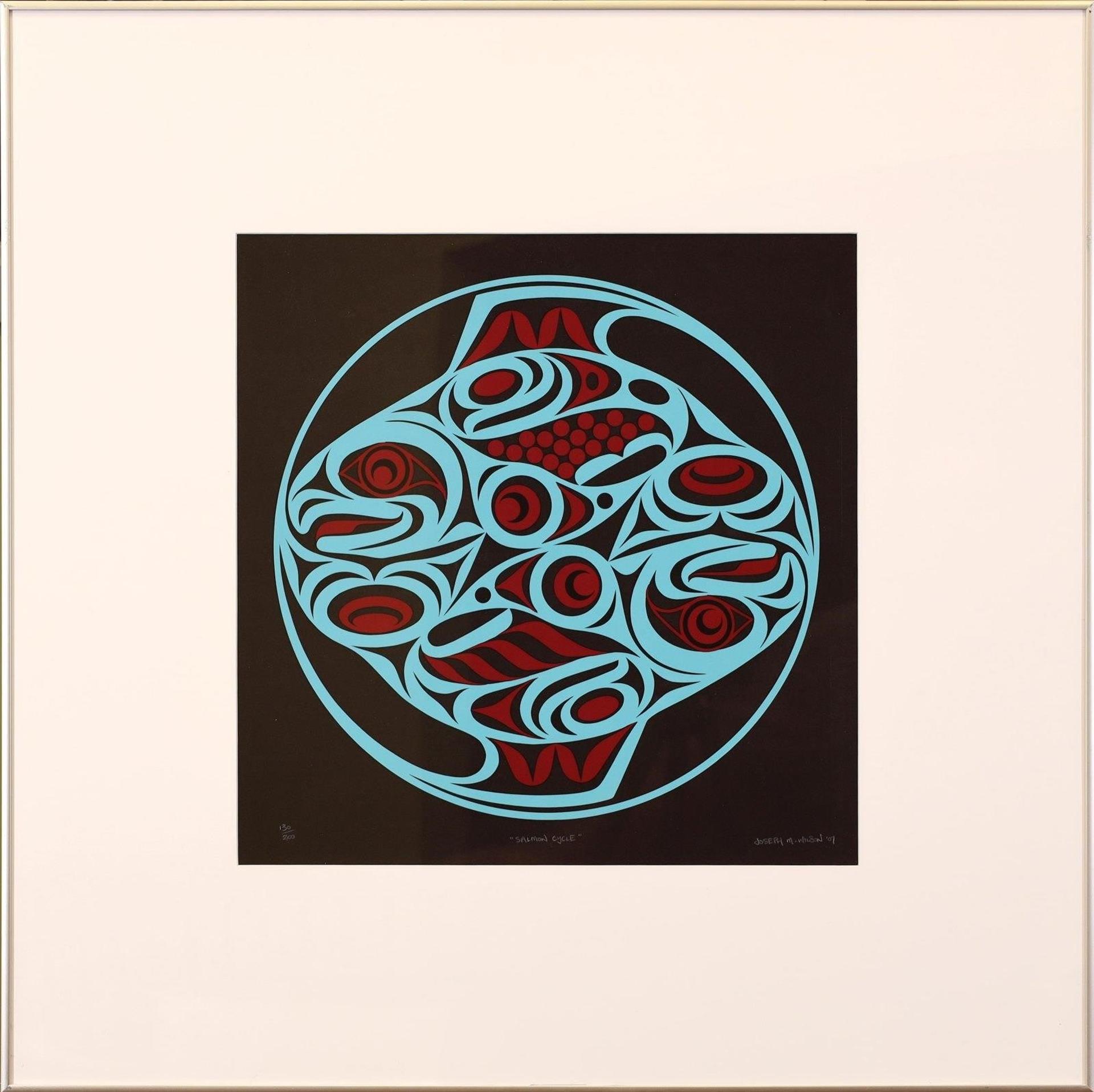 Joseph M. Wilson (1967) - Salmon Cycle; 2007; ed. #130/200
