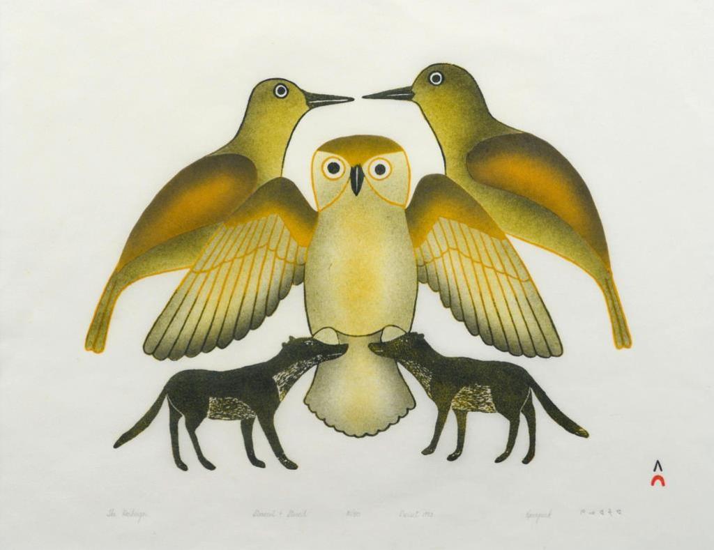 Kenojuak Ashevak (1927-2013) - Untitled