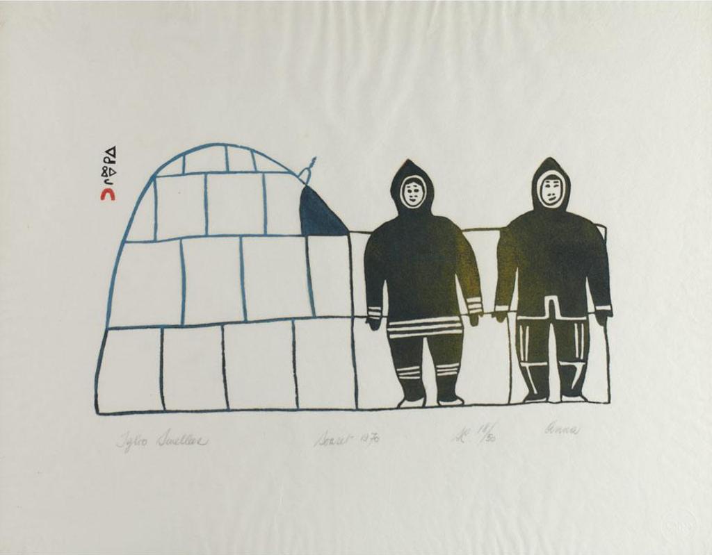 Anna Kingwatsiak (1911-1971) - Igloo Dwellers