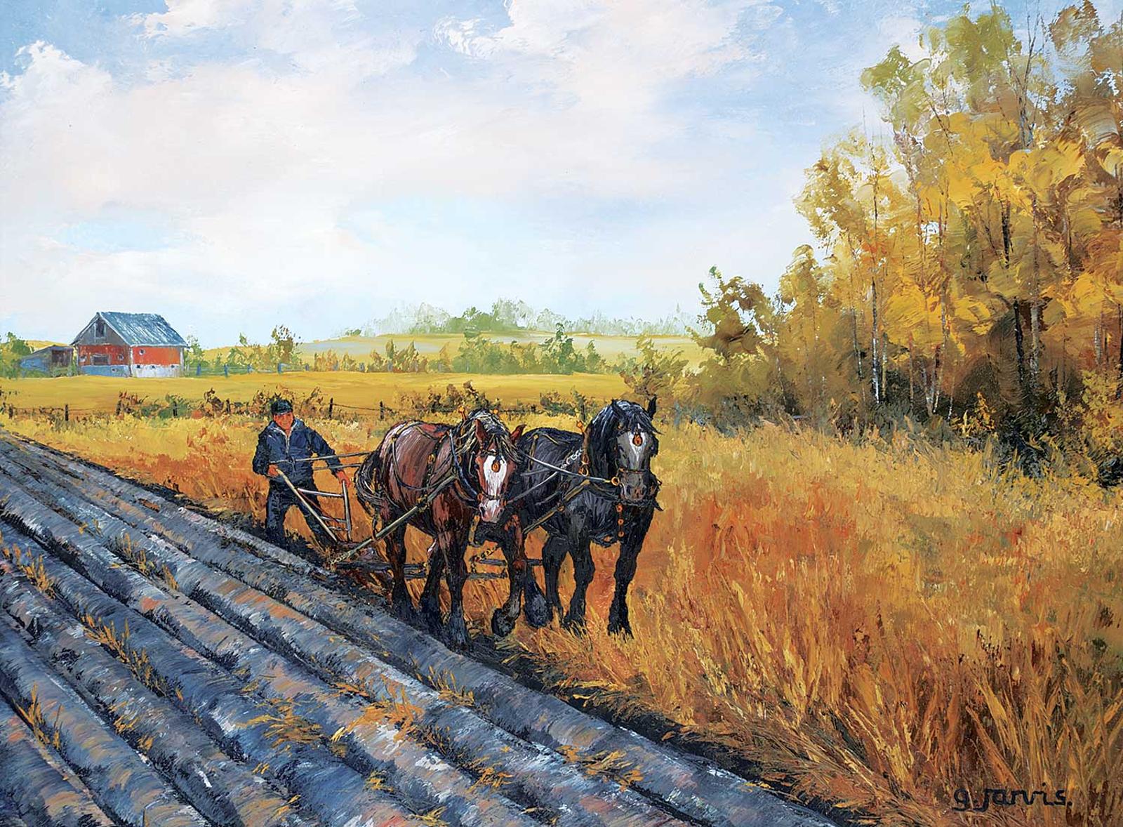 Georgia Jarvis (1944-1990) - A Walking Plough