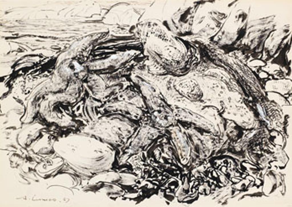 Arthur Lismer (1885-1969) - Low Tide, Van Is., BC