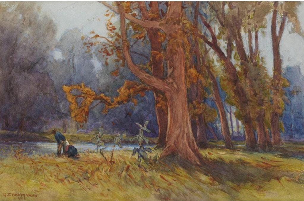 Georges Chavignaud (1865-1944) - By The River