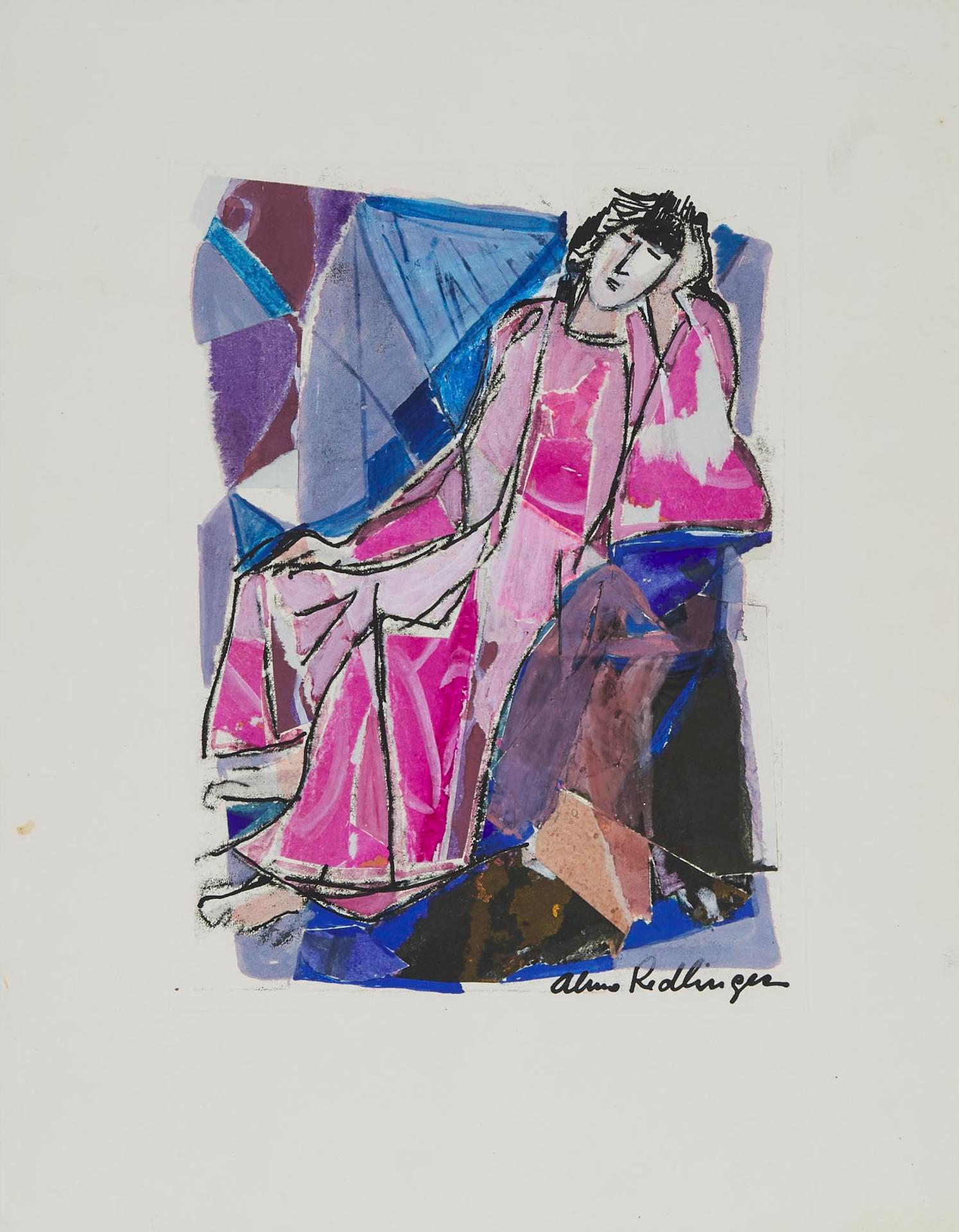 Alma Redlinger - Seated Woman