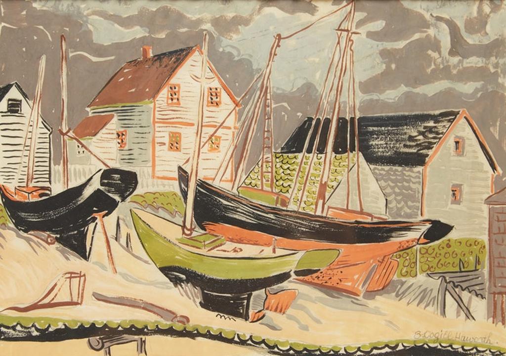 Bobs (Zema Barbara) Cogill Haworth (1900-1988) - Port au Persil