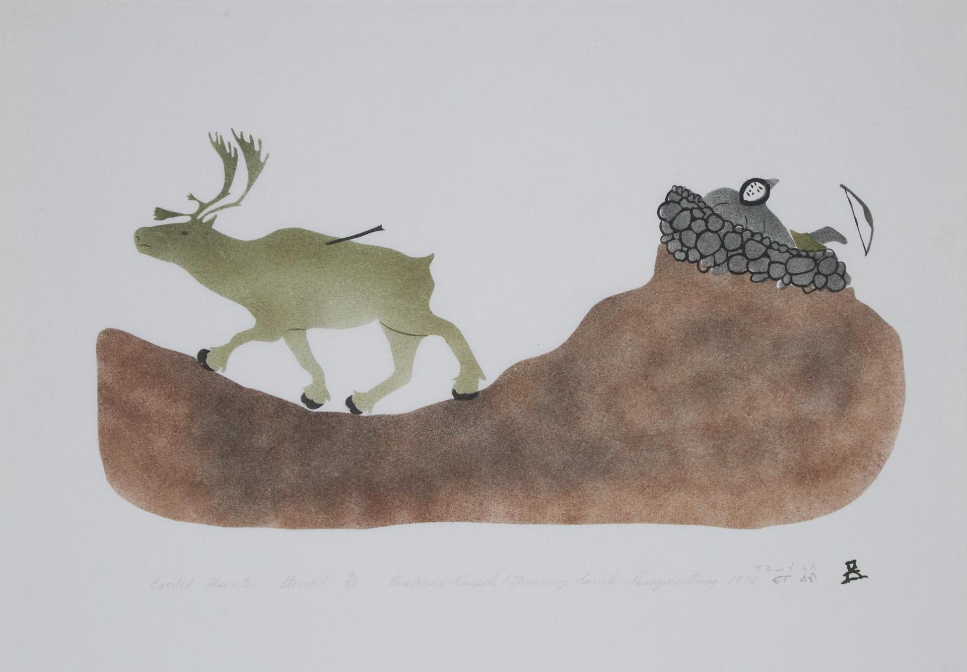 Pauloosie Karpik (1911-1988) - Excited Hunter