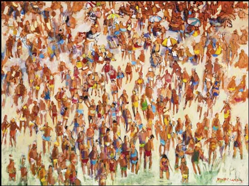 Molly Joan Lamb Bobak (1922-2014) - Beach