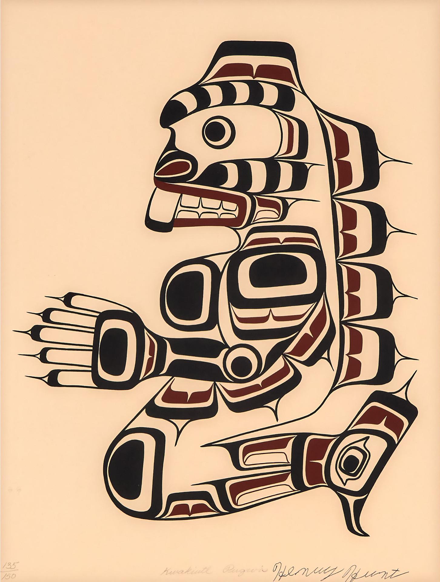 Henry Hunt (1951) - Kwakiutl Pugwis, 1980