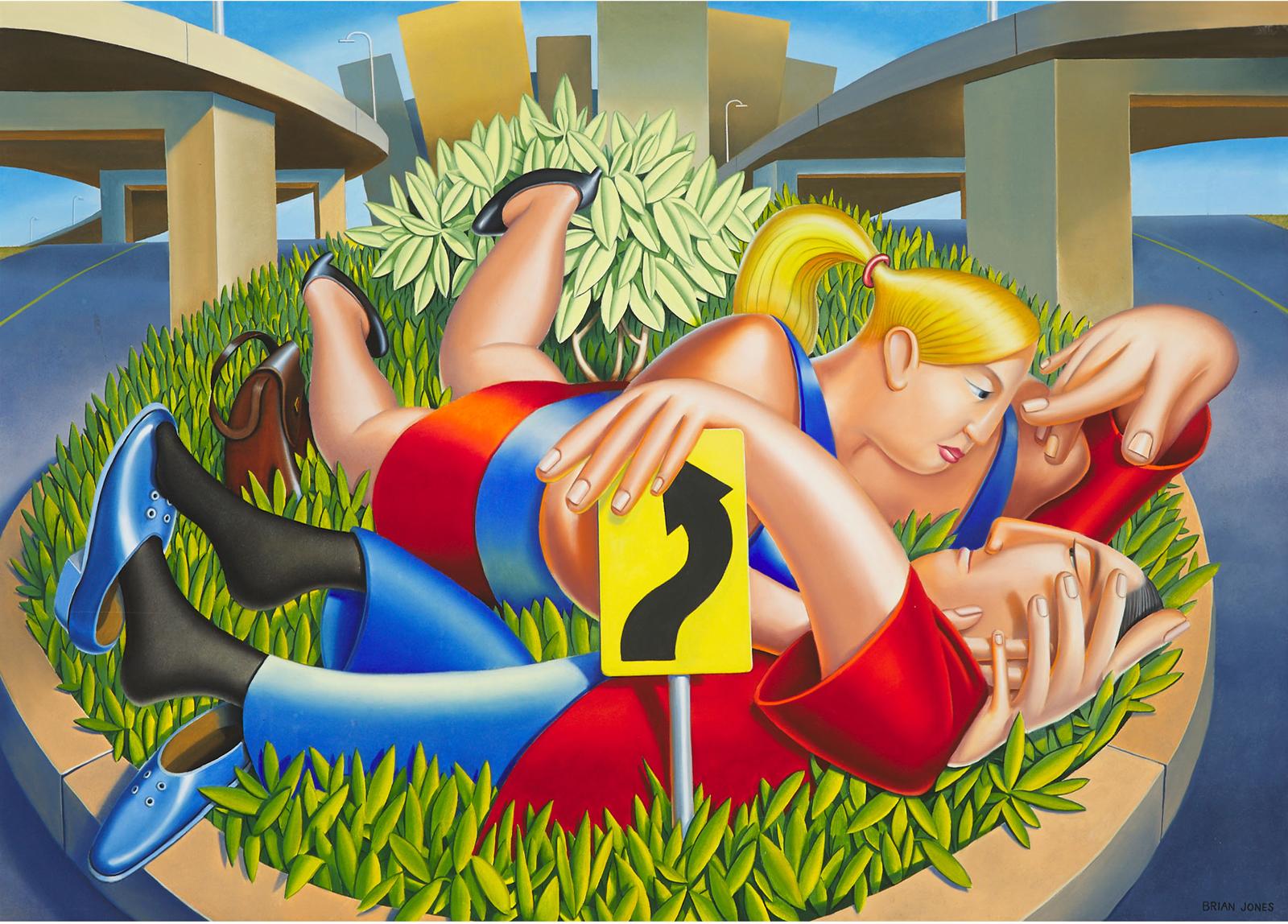 Brian Jones (1950-2008) - GREEN SPACE, 1987-88
