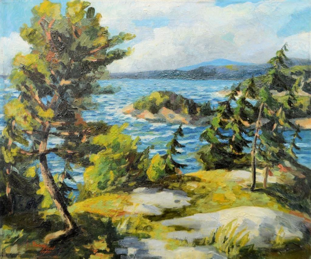 Anthony Law (1916-1996) - Blowing Pines