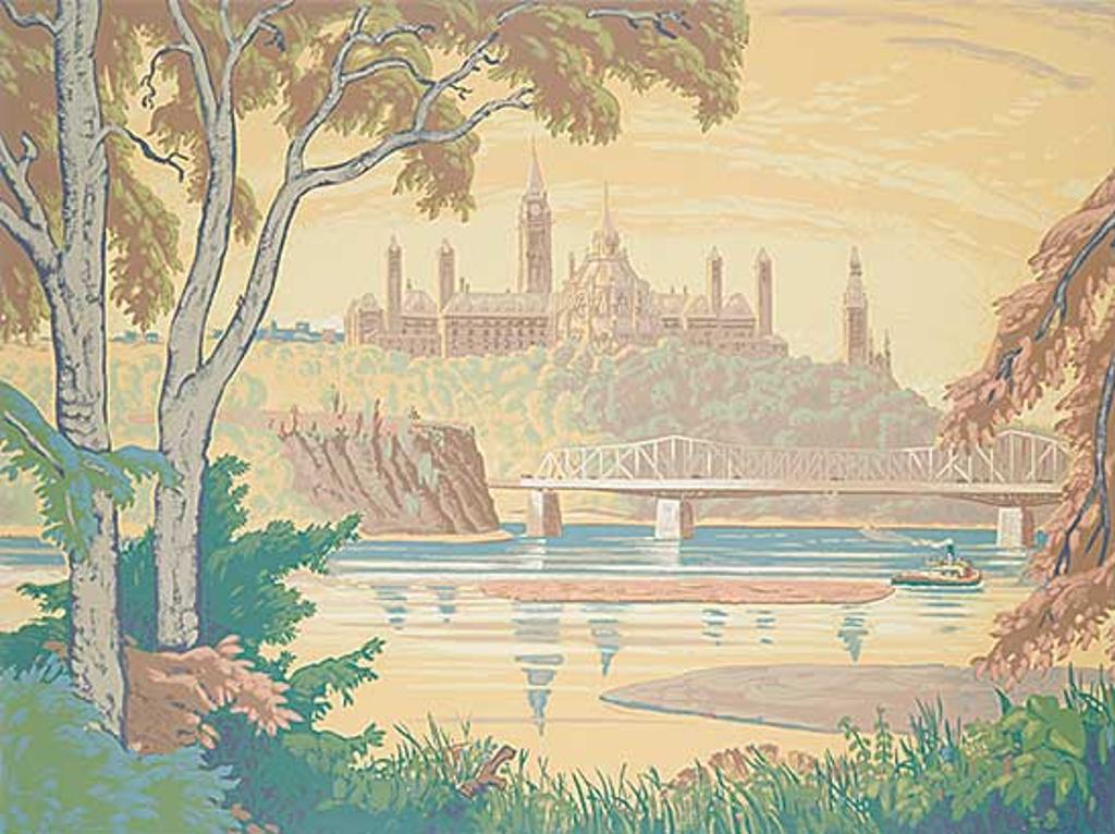 Stanley Francis Turner (1883-1953) - Parliament Buildings, Ottawa