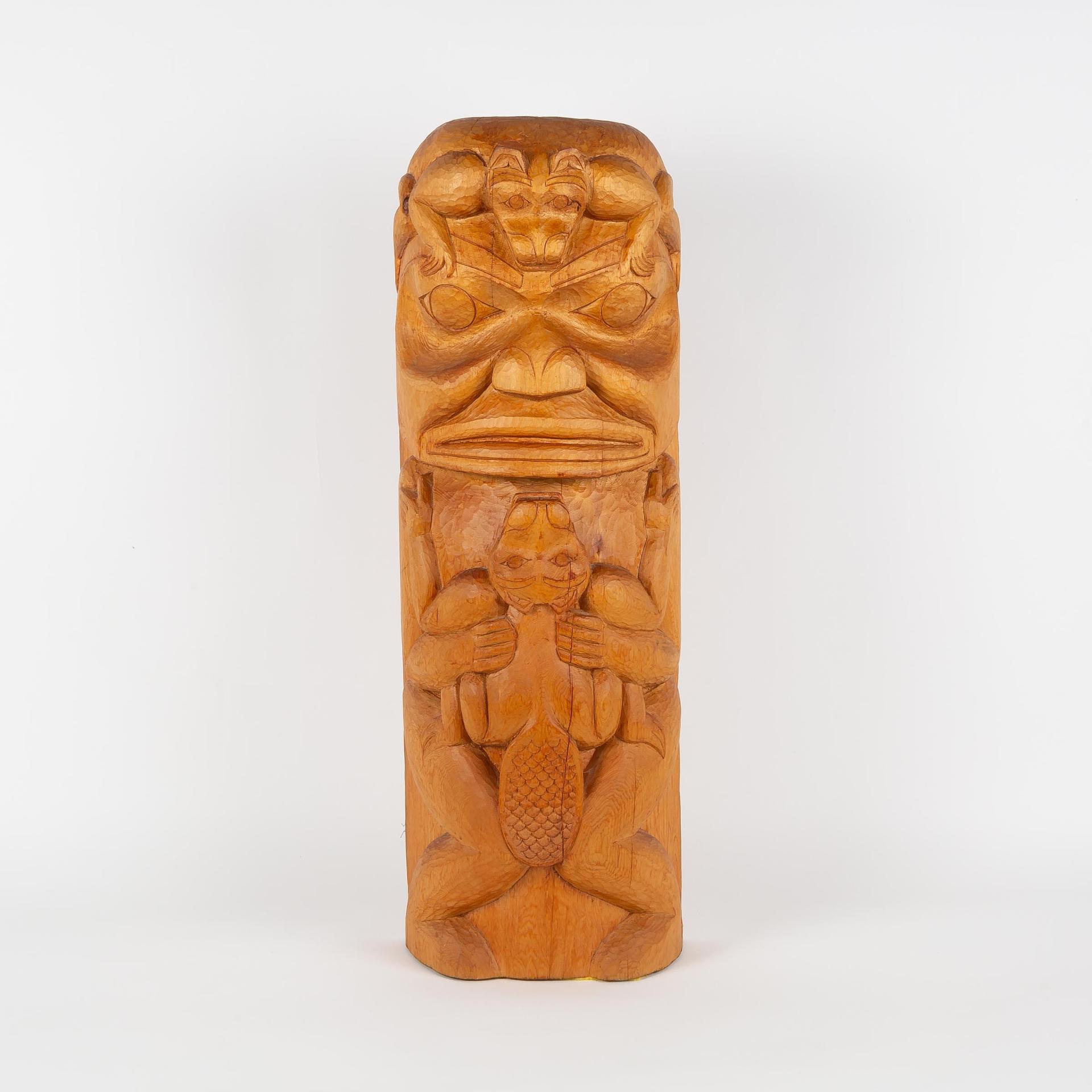 Alver Tait - Eagle Chief With Beaver Hat And Beaver