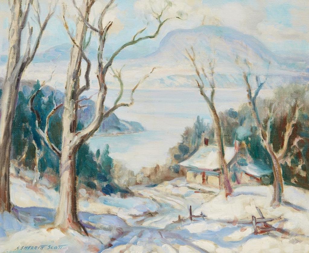 Adam Sherriff Scott (1887-1980) - Lake Memphremagog, P.Q.
