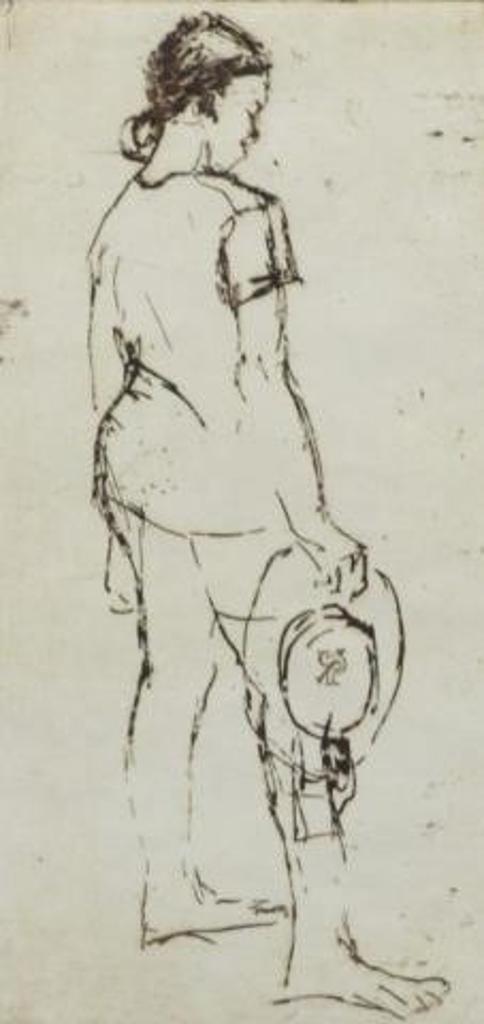 Yehuda Podesva (1926-2012) - Debbie with Hat