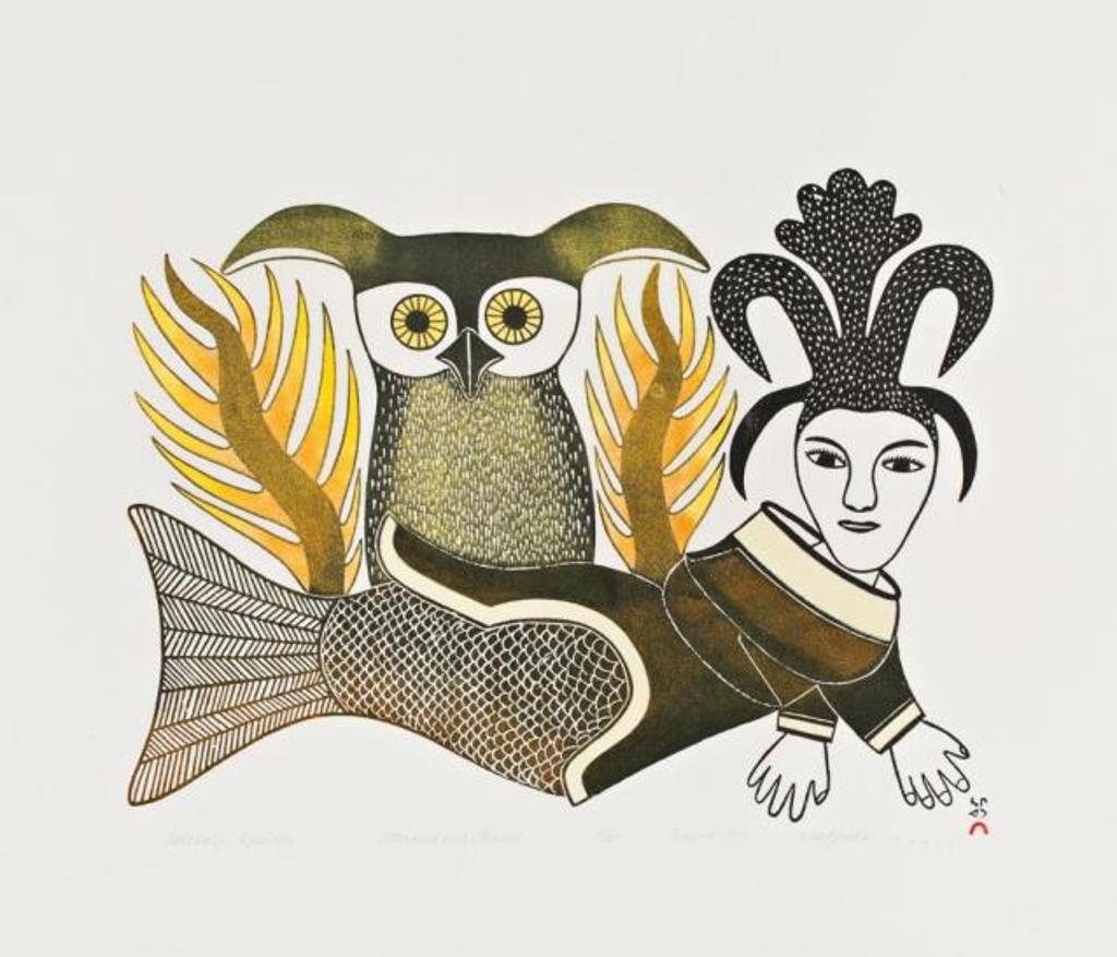 Kenojuak Ashevak (1927-2013) - Untitled