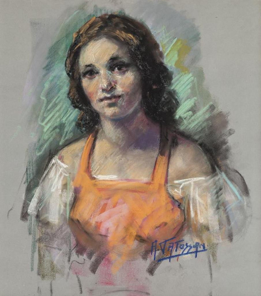 Armand Tatossian (1948-2012) - Portrait of a Beauty