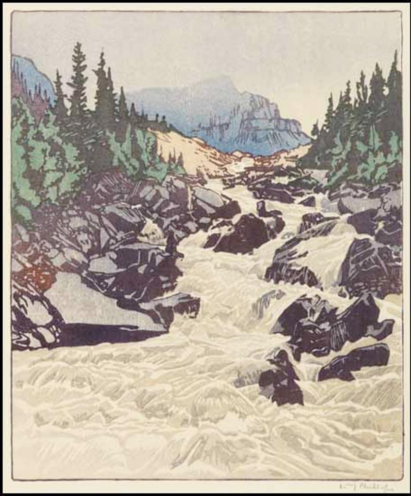 Walter Joseph (W.J.) Phillips (1884-1963) - Above Lake Louise
