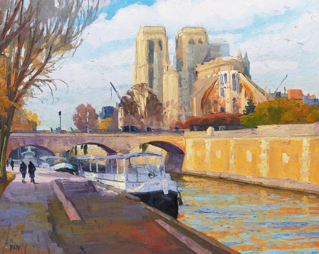Réjean Roy (1971) - Notre Dame de Paris après le feu