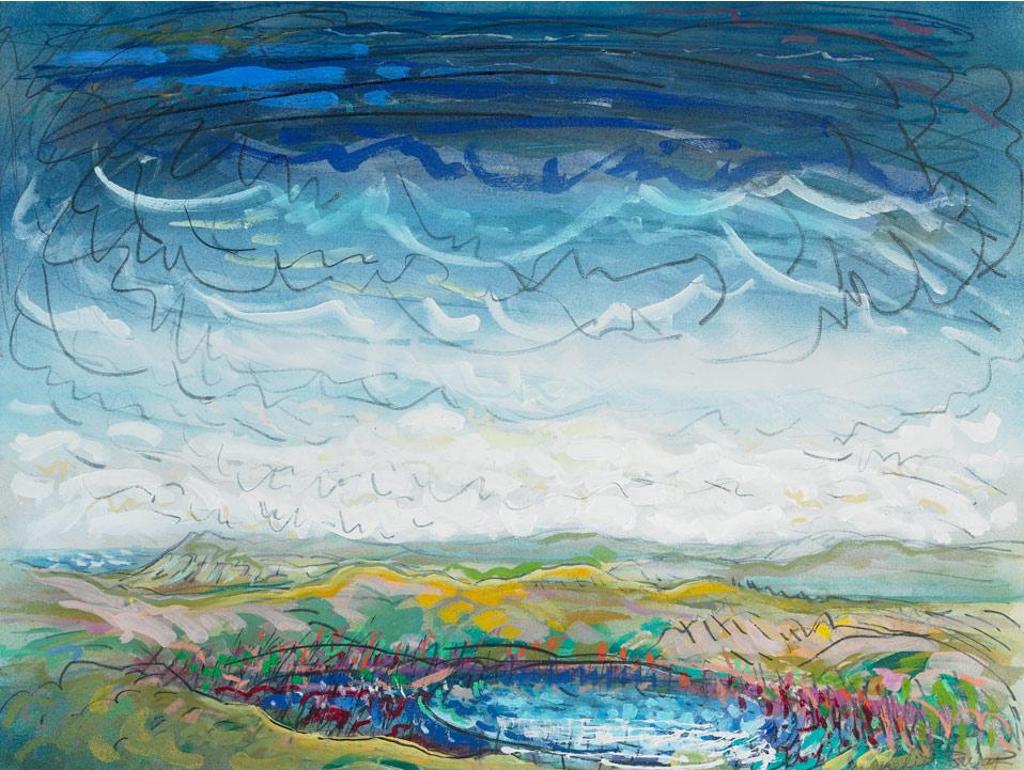 Anne Meredith Barry (1932-2003) - Cranberry Pond #3, 1982