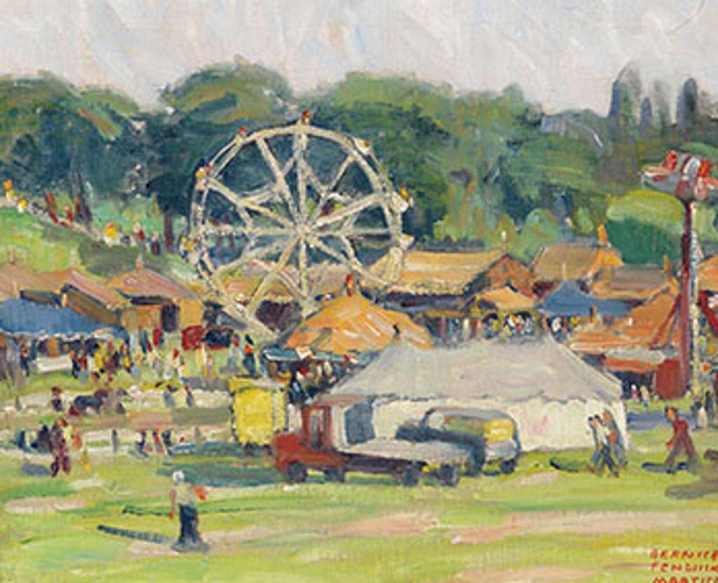 Bernice Fenwick Martin (1902-1999) - Circus at Christie Pits Park