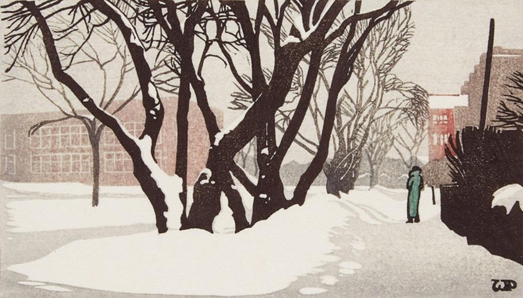 Walter Joseph (W.J.) Phillips (1884-1963) - Our Street in Winnipeg