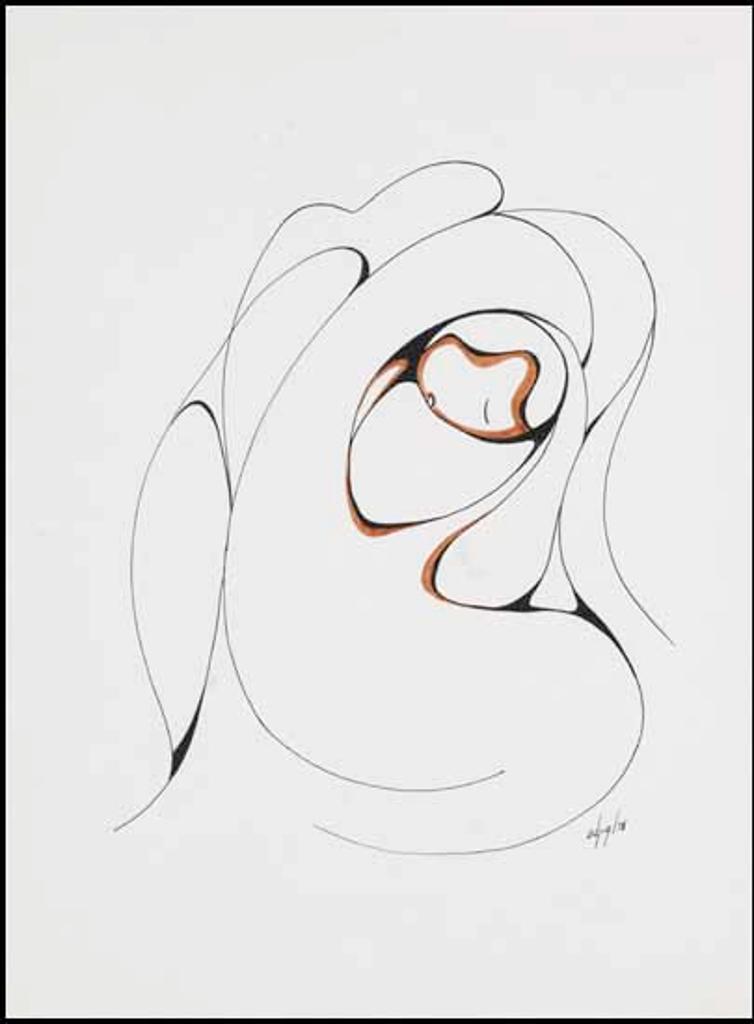 Daphne Odjig (1919-2016) - Mocassin Flower