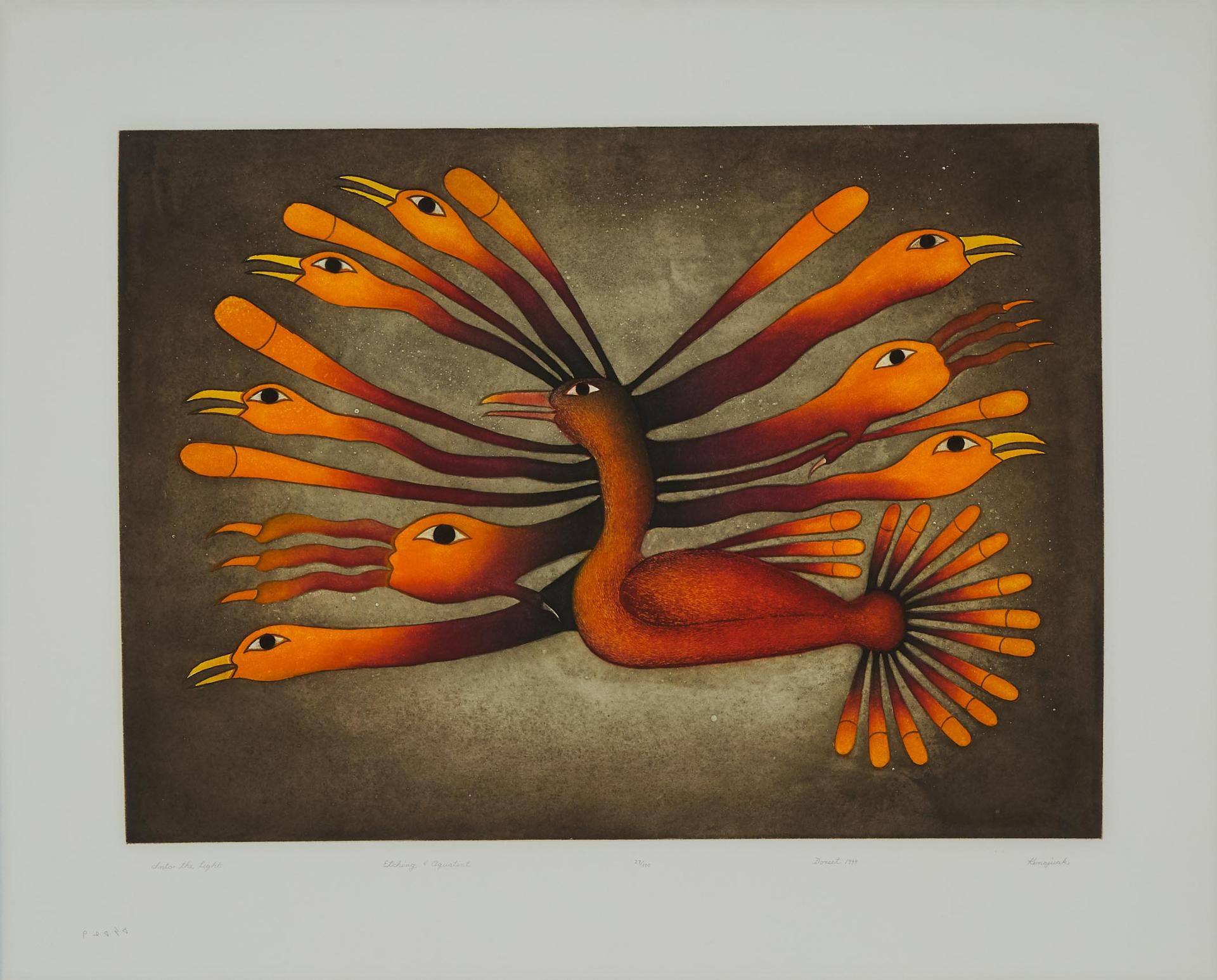 Kenojuak Ashevak (1927-2013) - Into The Light
