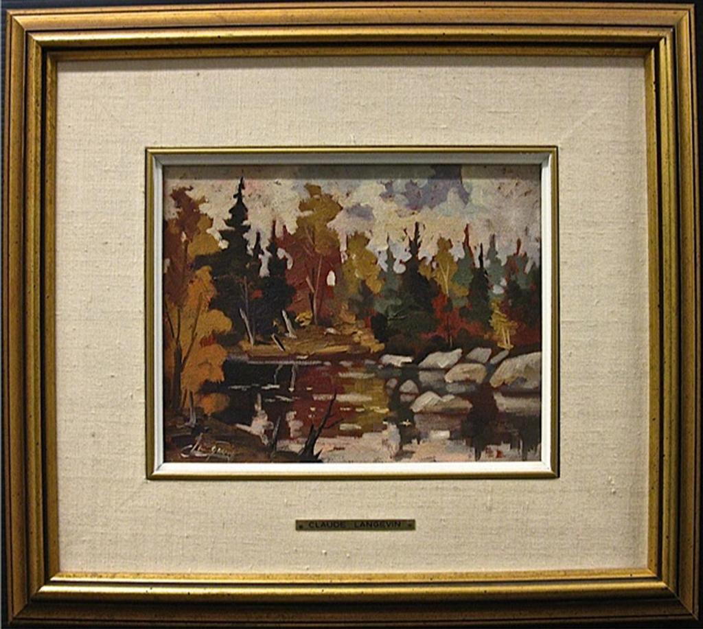 Claude Langevin (1942-2024) - “Fin Septembre” Riviere Aux Mulets, Ste. Adele