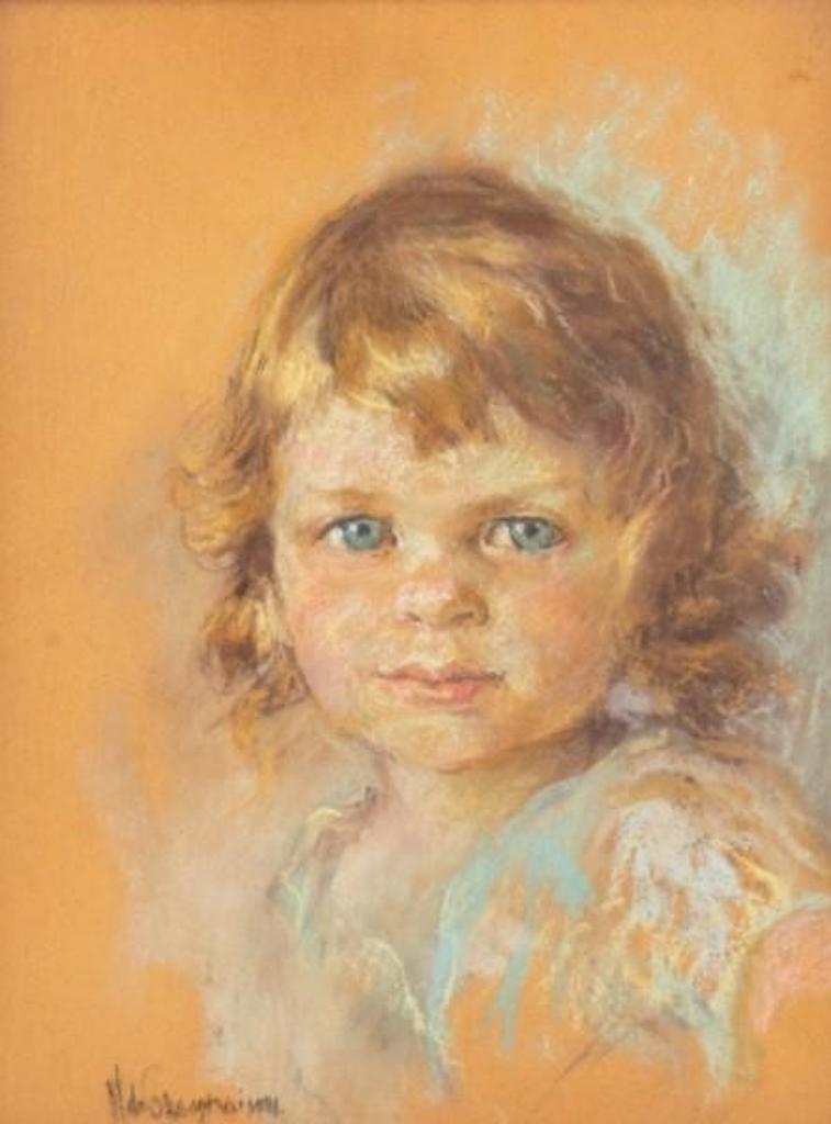 Nicholas (Nickola) de Grandmaison (1892-1978) - Portrait of a Young Girl