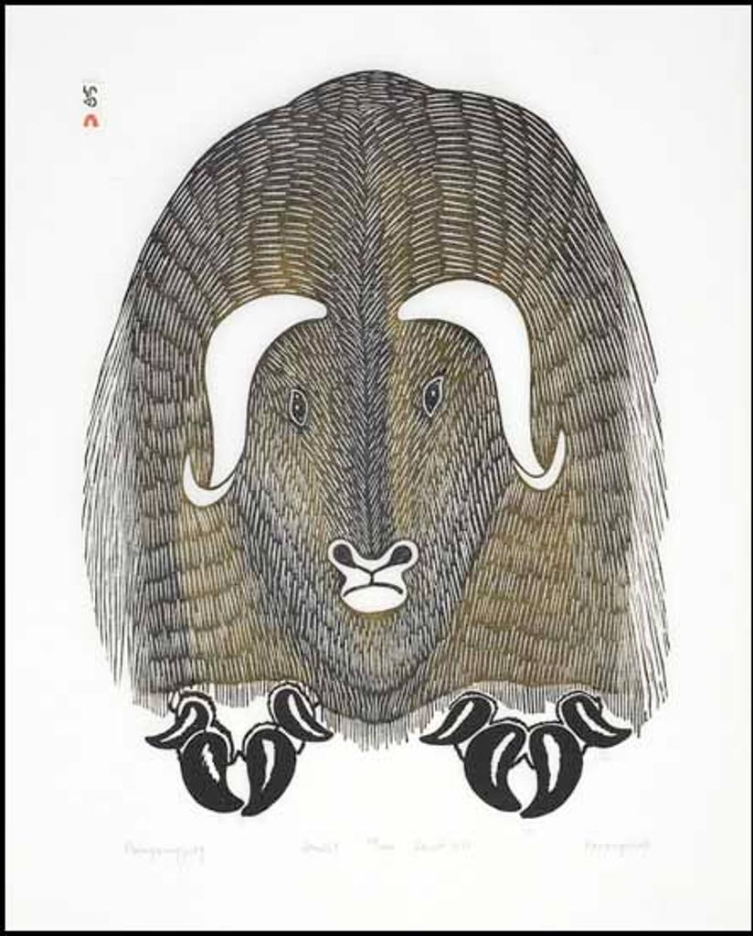 Kananginak Pootoogook (1935-2010) - Omingmungjuaq