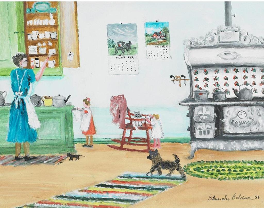 Blanche Bolduc (1907-1998) - La Cuisine