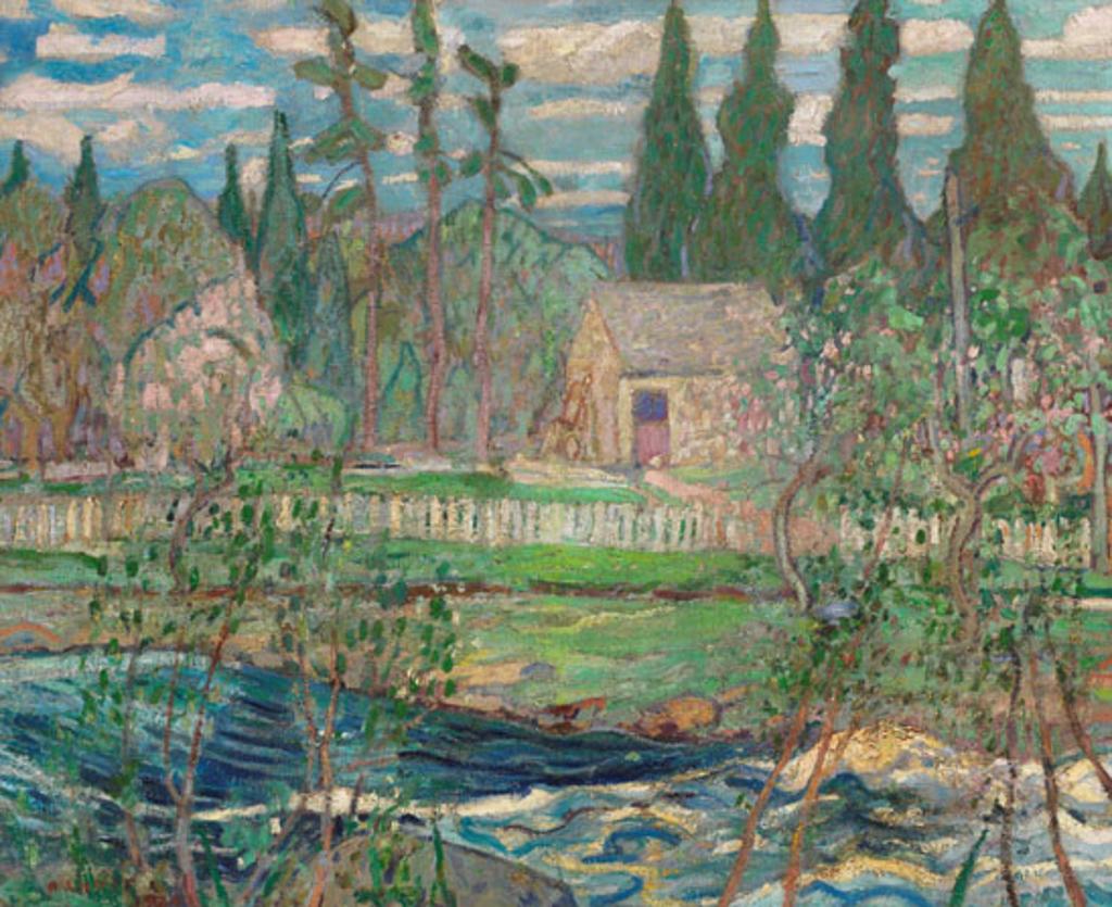 Arthur Lismer (1885-1969) - Spring on the Sackville River, NS