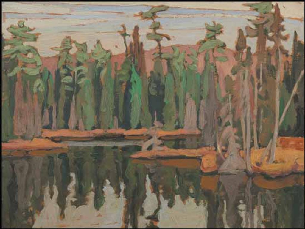 Lawren Stewart Harris (1885-1970) - Algoma Sketch CIII