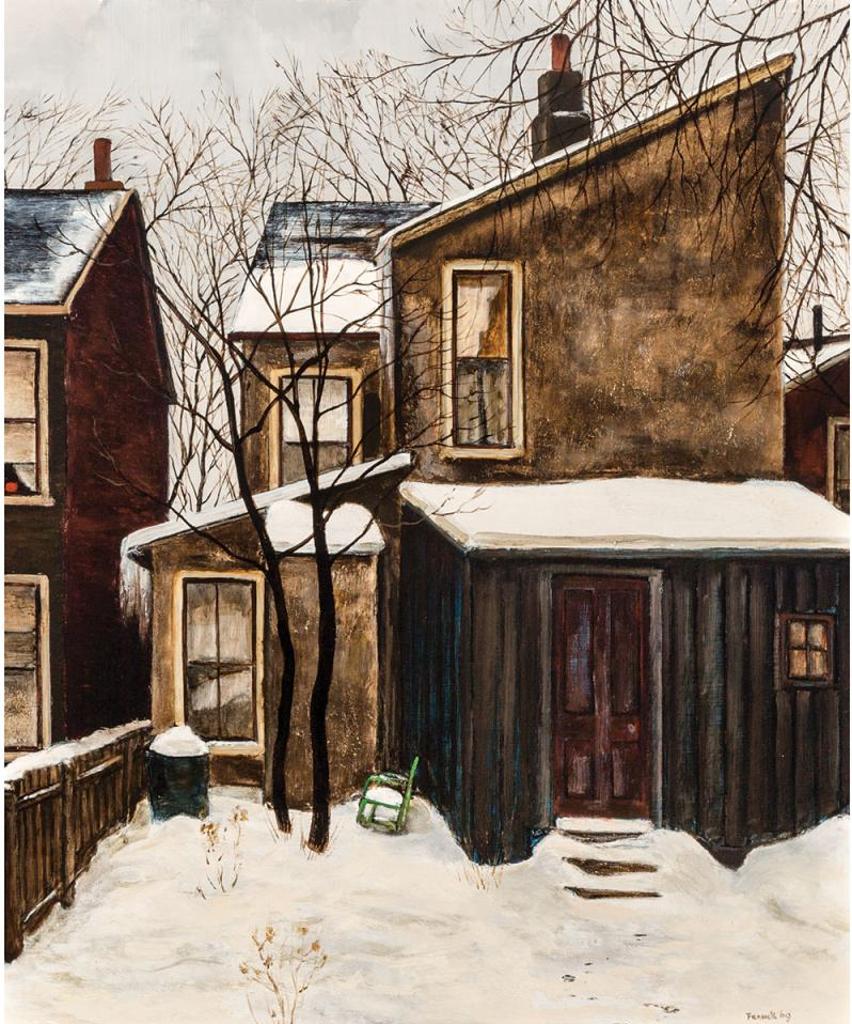 Albert Jacques Franck (1899-1973) - Back Of Robert Street