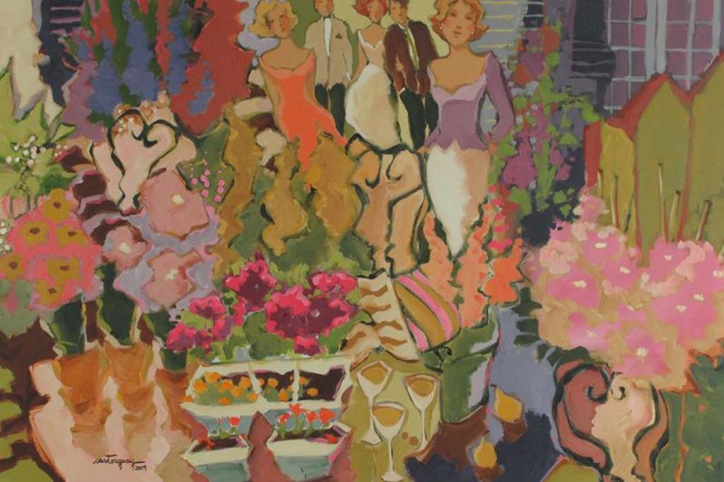 Claudette Castonguay (1949) - Rendez-Vous Au Jardin; 2009
