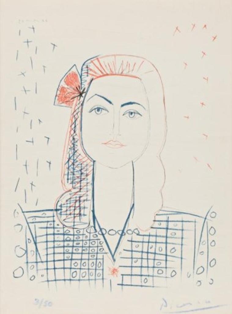 Pablo Ruiz Picasso (1881-1973) - Francoise, La Femme De Picasso