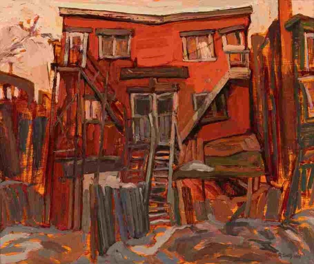 Kelvin Smith (1961) - Winter Light Dawning, Near Roncesvalles