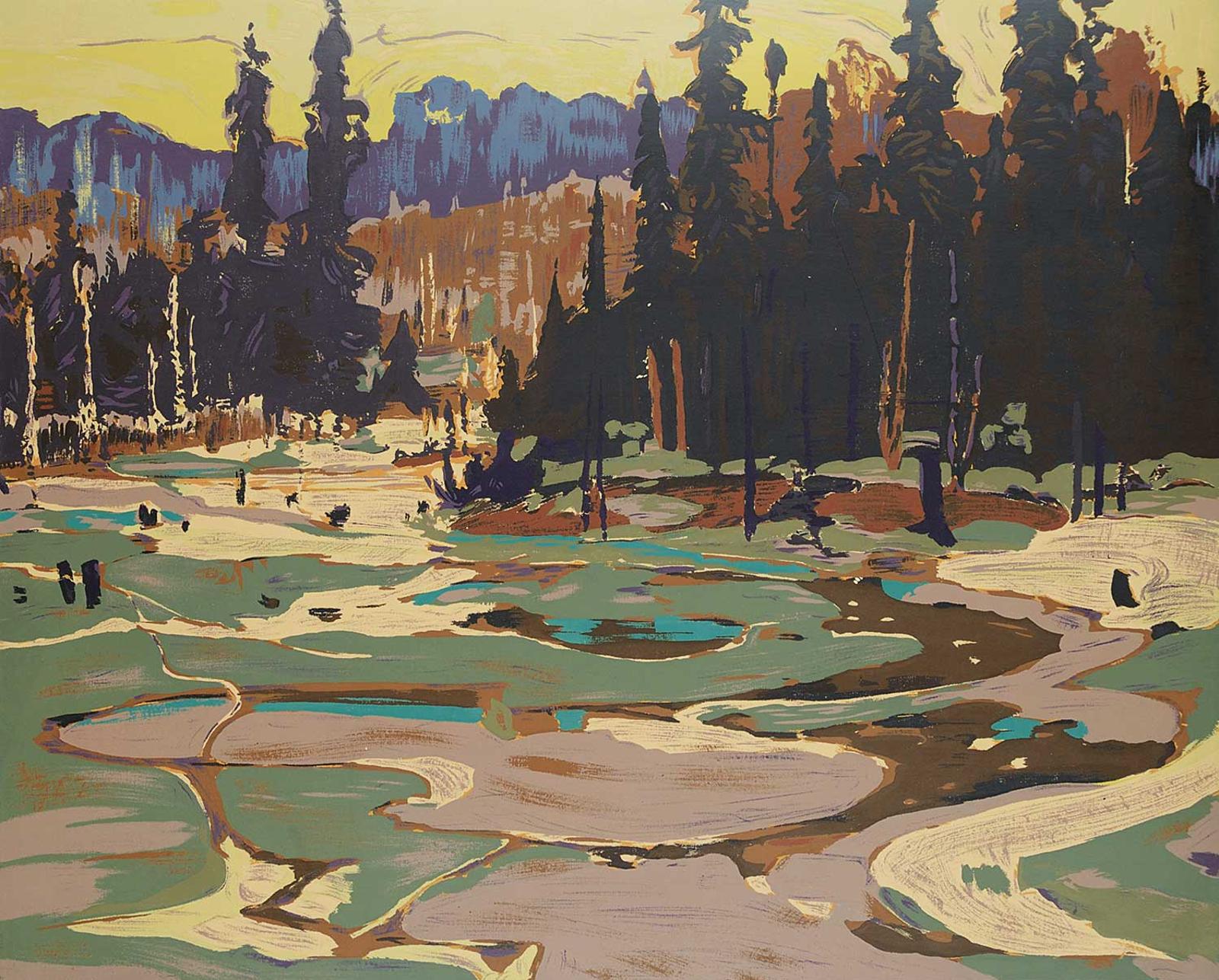 Thomas John (Tom) Thomson (1877-1917) - Portage, Ragged Lake