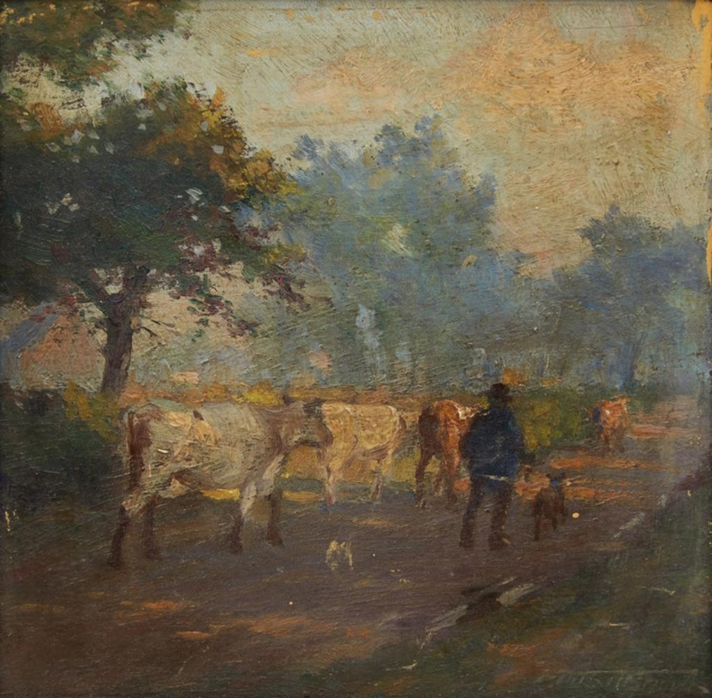 Frederic Martlett Bell-Smith (1846-1923) - Wandering Cattle