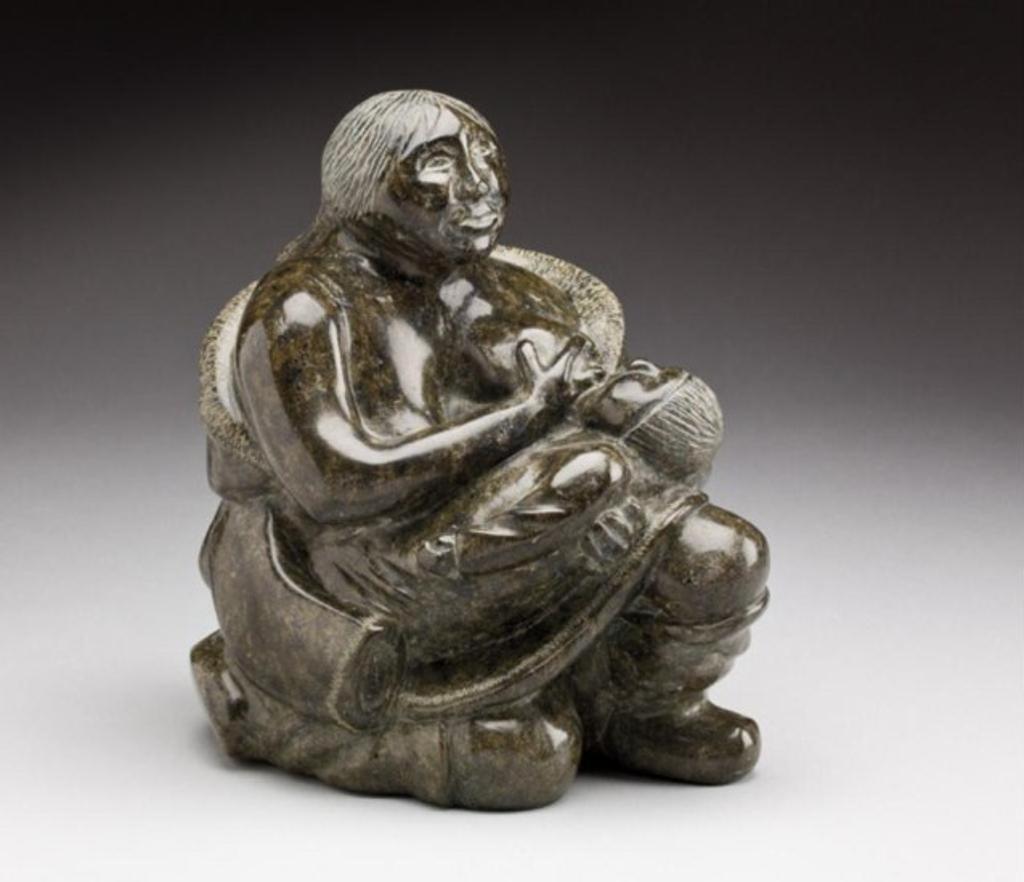 Annie Michael (1935-1999) - Mother breastfeeding her child